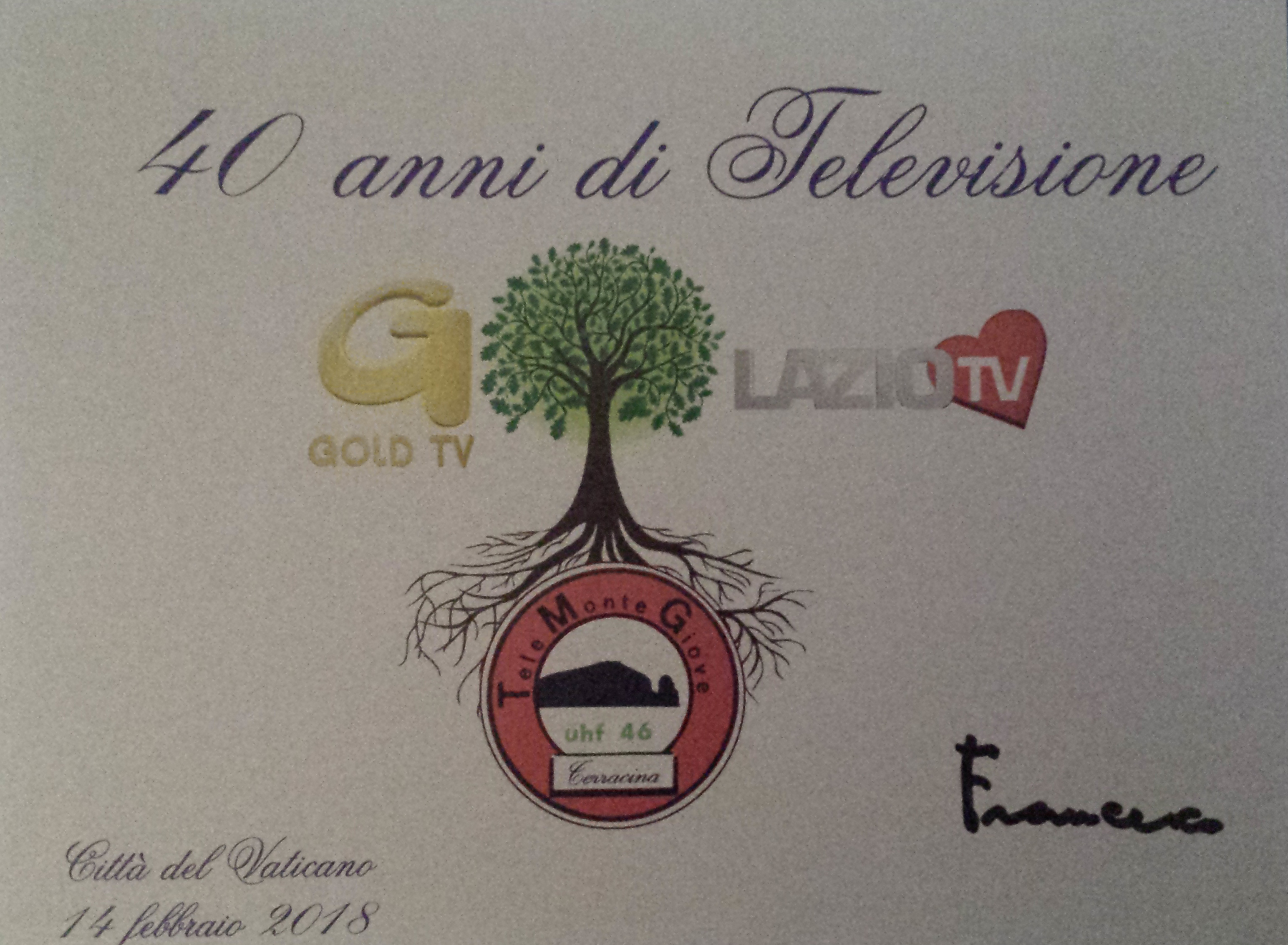 lazio tv 40 anni