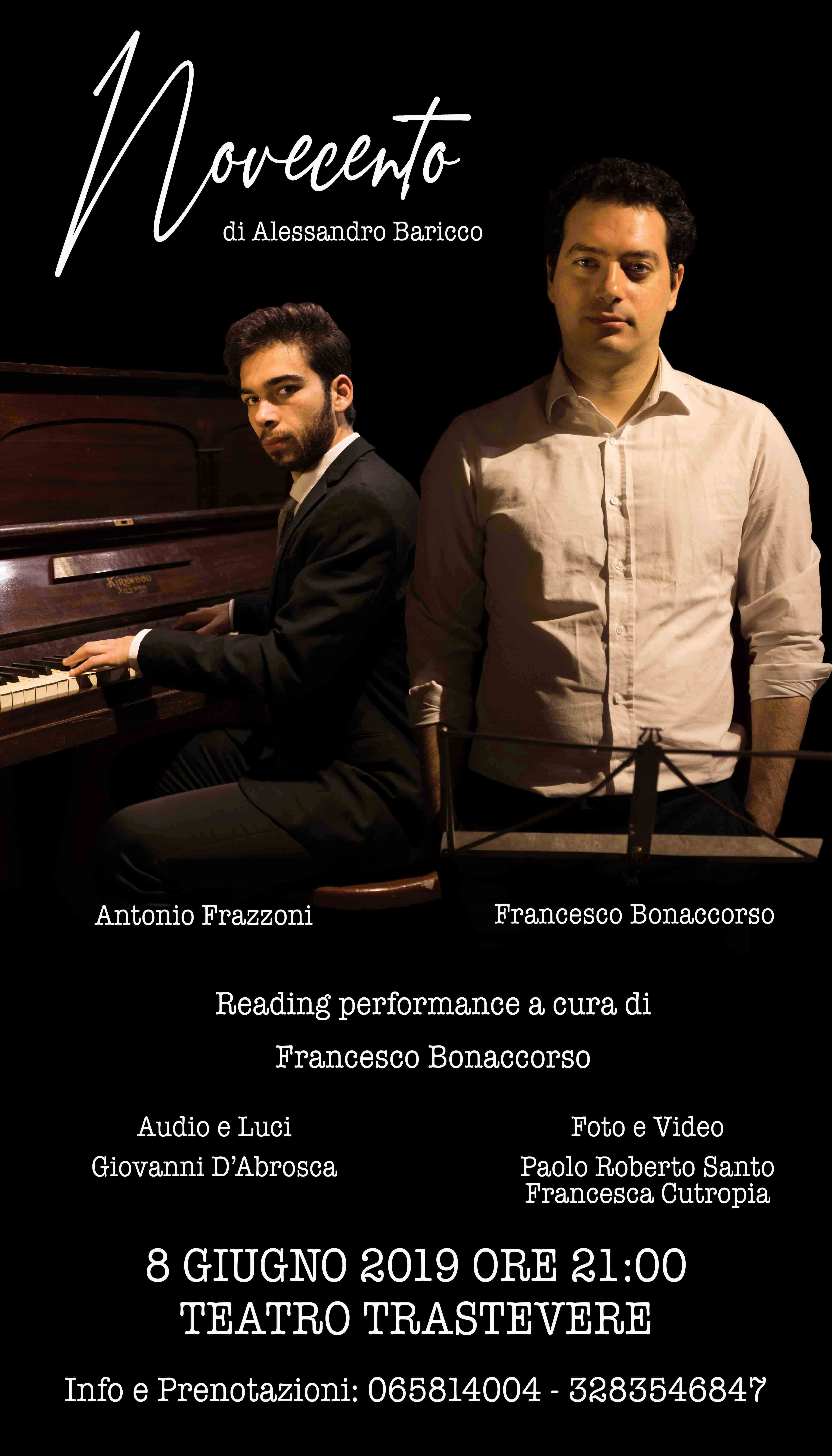 Novecento al Teatro Trastevere