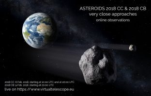 Due asteroidi sfiorano da vicino la Terra