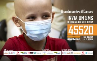Grande contro il cancro: Soleterre promuove la campagna SMS, prorogata fino al 27 aprile cancro