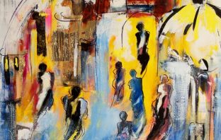 NH Collection Roma Vittorio Veneto ospita la mostra Dialogo tra luce e colore di Karen Thomas nh collection