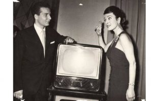 1956 - Primo applauso - foto con Silvana Pampanini