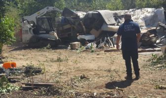 Colle del sole: ancora uno sgombero da parte della Polizia Locale polizia locale