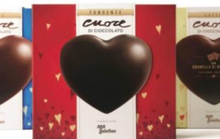 I cuori di cioccolato per sostenere #CONTUTTOILCUORE la ricerca scientifica sulle malattie genetiche rare telethon