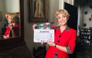 Martina Galletta è Giulietta Masina in ‘Permette? Alberto Sordi’ di Luca Manfredi con Edoardo Pesce alberto sorid