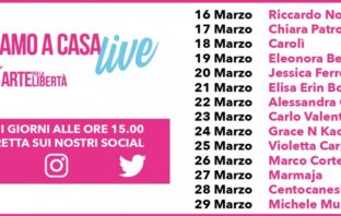 Al via ‘Restiamo a casa live – Aspettando Arte per la libertà restiamo a casa
