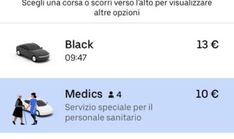 Uber a fianco della Regione Lazio per supportare gli spostamenti del personale medico sanitario nell’emergenza Covid-19 uber