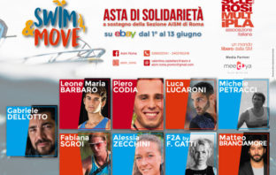 Meedya e AISM Roma insieme per lo “Swim&Move”, asta solidale su Ebay, a sostegno della ricerca scientifica contro la sclerosi multipla sclerosi