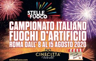 Salite sul carro delle emozioni, a Cinecittà World torna lo straordinario spettacolo di Stelle di Fuoco, il Campionato Italiano di Fuochi d’Artificio fuochi