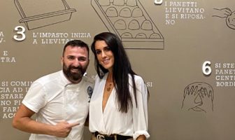 Valentina Vignali a cena col fidanzato alla Pizzeria IQuintili vignali