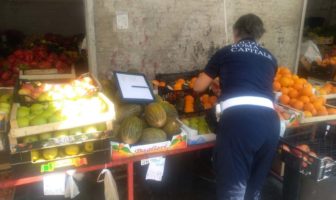 San Paolo, oltre 8 quintali di frutta e verdura sequestrati dalla Polizia Locale polizia locale