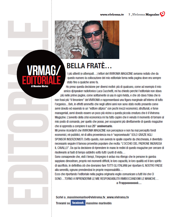 editoriale febbraio 2012