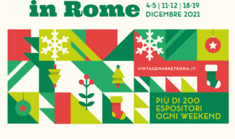 ChristmasLand in Rome: il più grande mercato di Natale di Roma Vintage Market Grafica Evento