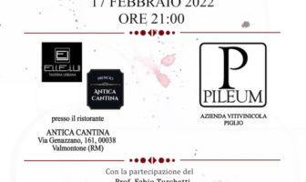 Lazio: 17 Febbraio nuovo appuntamento con il progetto Arte Da Bere – Le Dimore del Vino bere