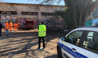 Testaccio, rimossi oltre 100 metri cubi di rifiuti testaccio
