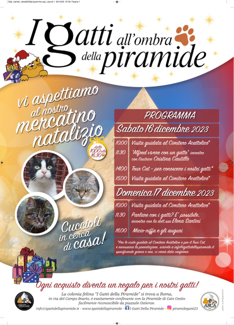 i gatti della piramide