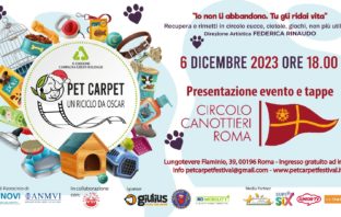 Arriva “Pet Carpet: Un Riciclo da Oscar”, la campagna natalizia green “riusa & ricicla” accessori pet da donare ai rifugi pet riciclo da oscar
