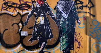 Roma “Liberazione”, la nuova opera di LAIKA dedicate alle partigiane e alle donne palestinesi