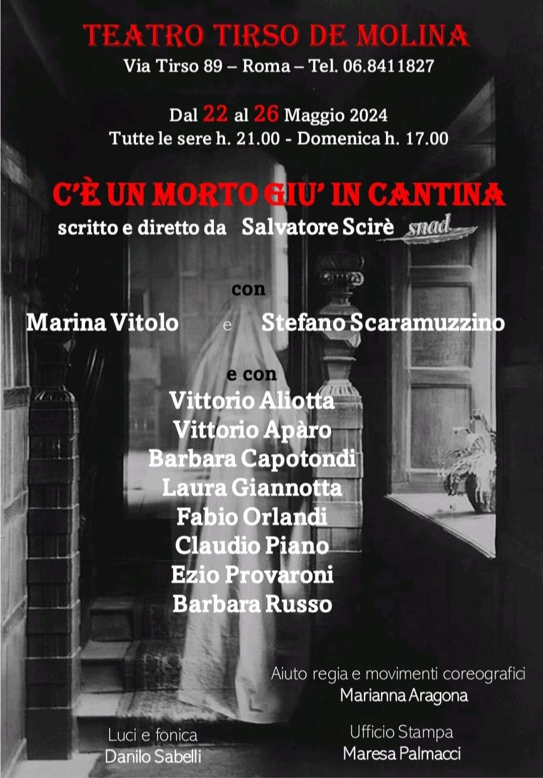 morto in cantina