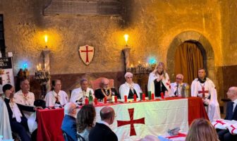 Cerimonia di investitura templare Castello di Lunghezza lunghezza