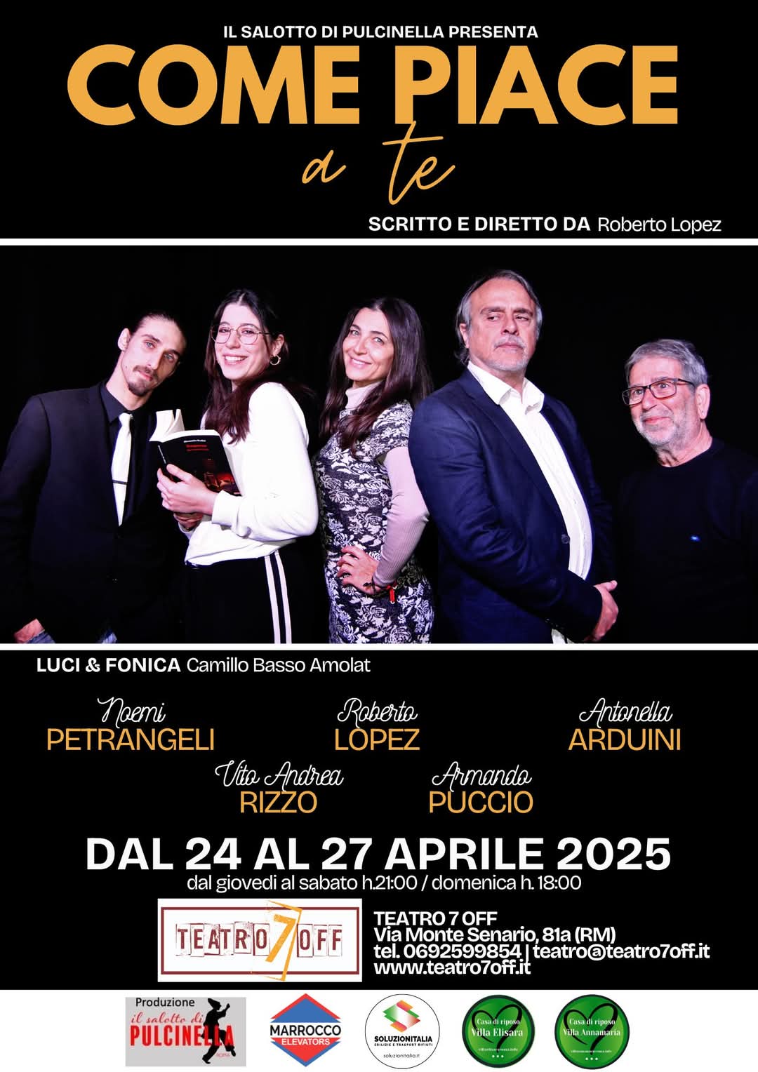 come piace a te