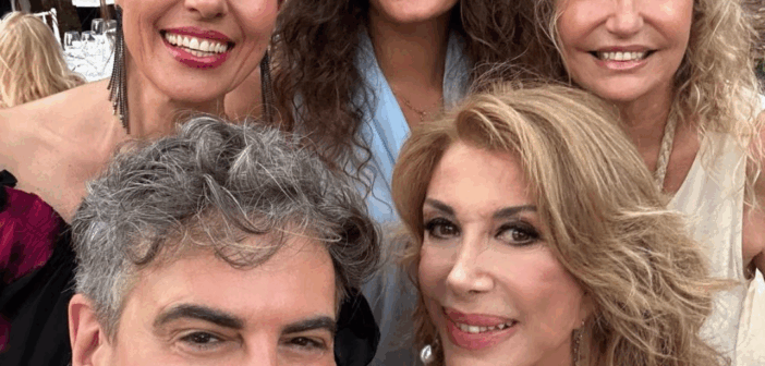 Gabriella Carlucci presenta la sua nuova fragranza al Gala-Dinner di Tennis in Pentola a Villa Borghese