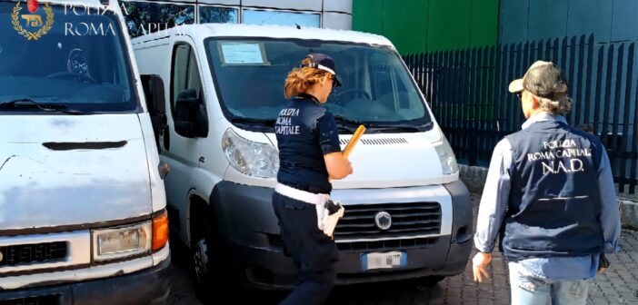 Polizia Locale, indagini su gravi reati ambientali commessi nell’area est della Capitale da parte di svuota cantine