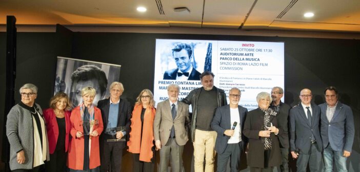 Premio Fontana Liri a Marcello Mastroianni: grande successo al Festival del Cinema di Roma