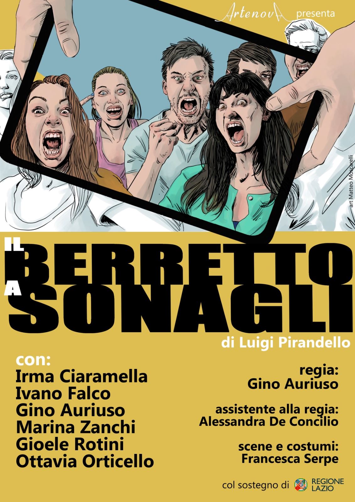 Il Berretto a Sonagli_Locandina