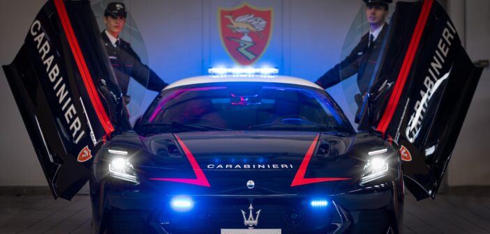 Nuove Maserati MCPURA e Alfa Romeo Giulia Quadrifoglio per l’Arma dei Carabinieri: eccellenza italiana al servizio della vita