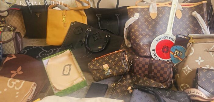 Porta Portese, nuovo blitz della Polizia Locale: sequestrati oltre 2.000 articoli falsi