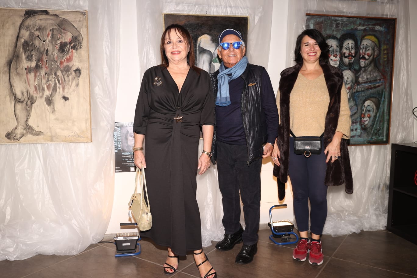 Adriana Russo, Ugo Mainolfi e Silvia Iorio