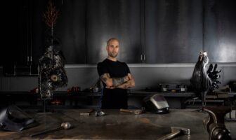 Andrea Borga in atelier