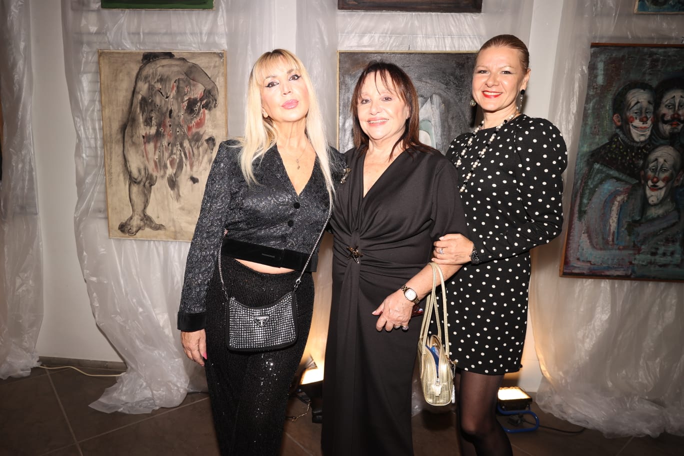 Sandra Sestili, Adriana Russo e Natalia Simonova