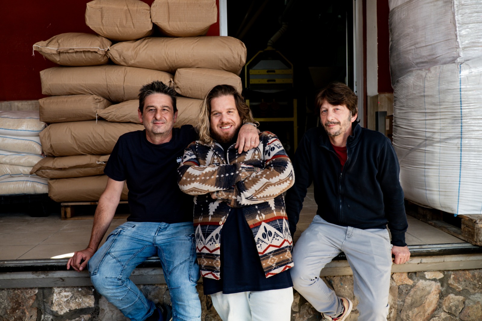 Terracina_Molino Cipolla - Antonio e Francesco Cipolla con Daniele Frontoni_ph Giovanna Onofri