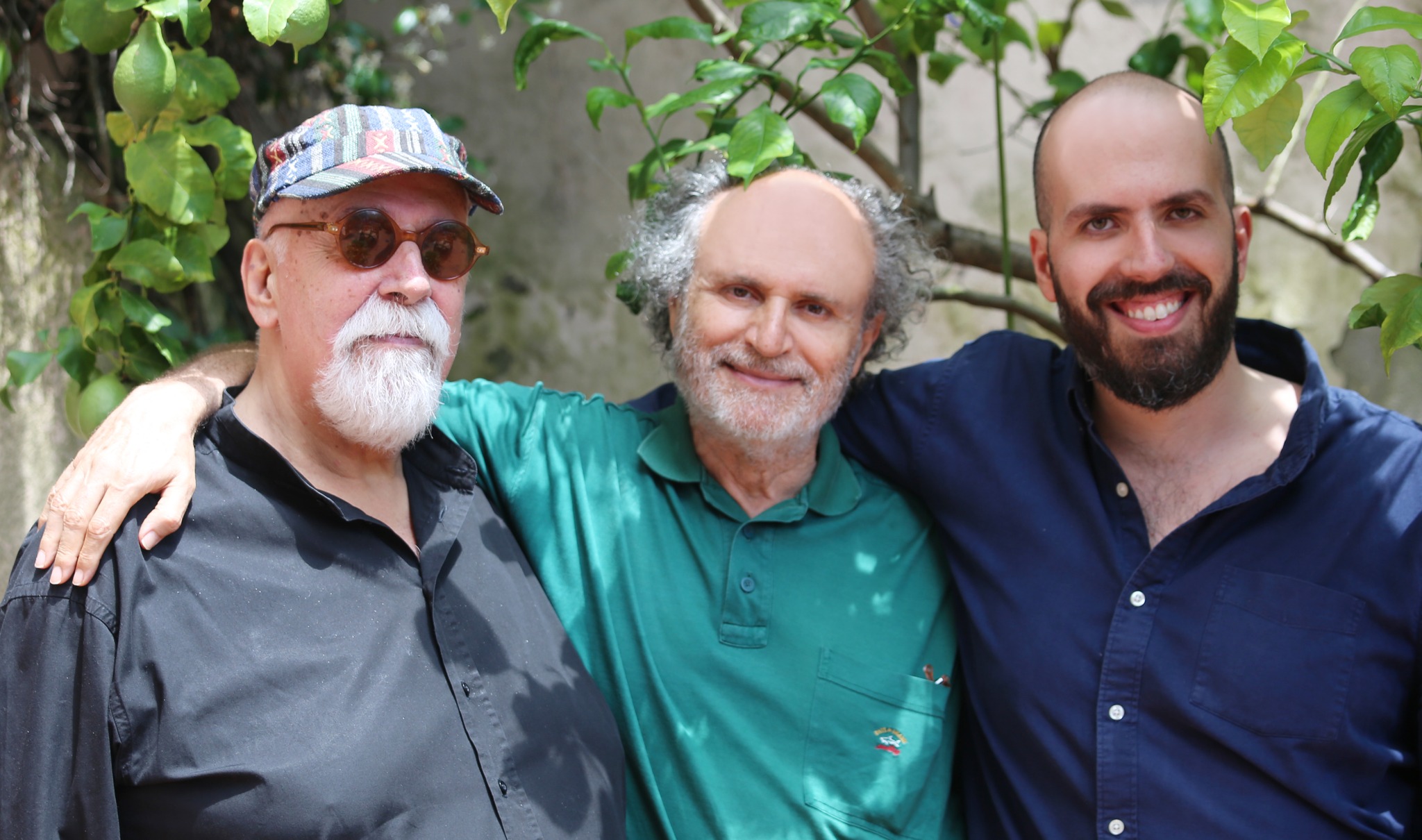 Vittorio e Michelangelo Nocenzi del Banco con Campanella