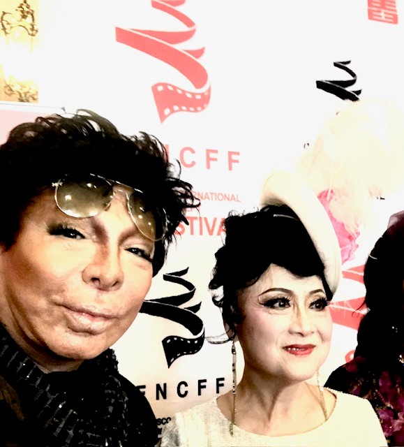 Wardal e Joanna Zhang presidente del SF New Concept IFF_Foto di Edgard Lòpez