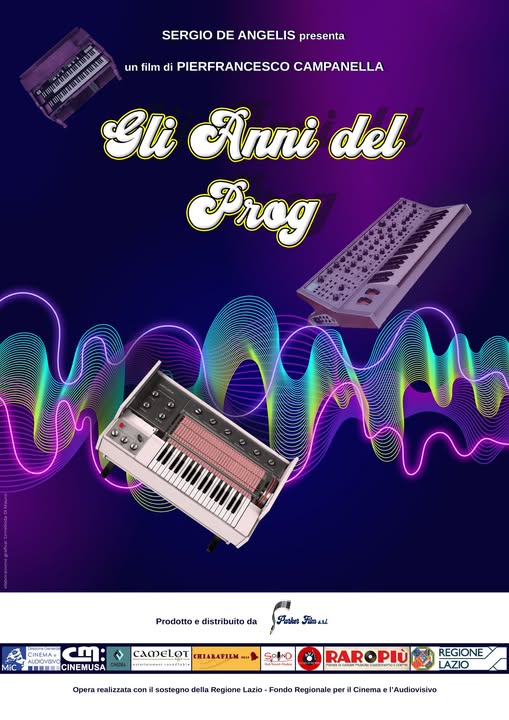 locandina GLI ANNI DEL PROG