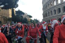 babbo natale pedalata