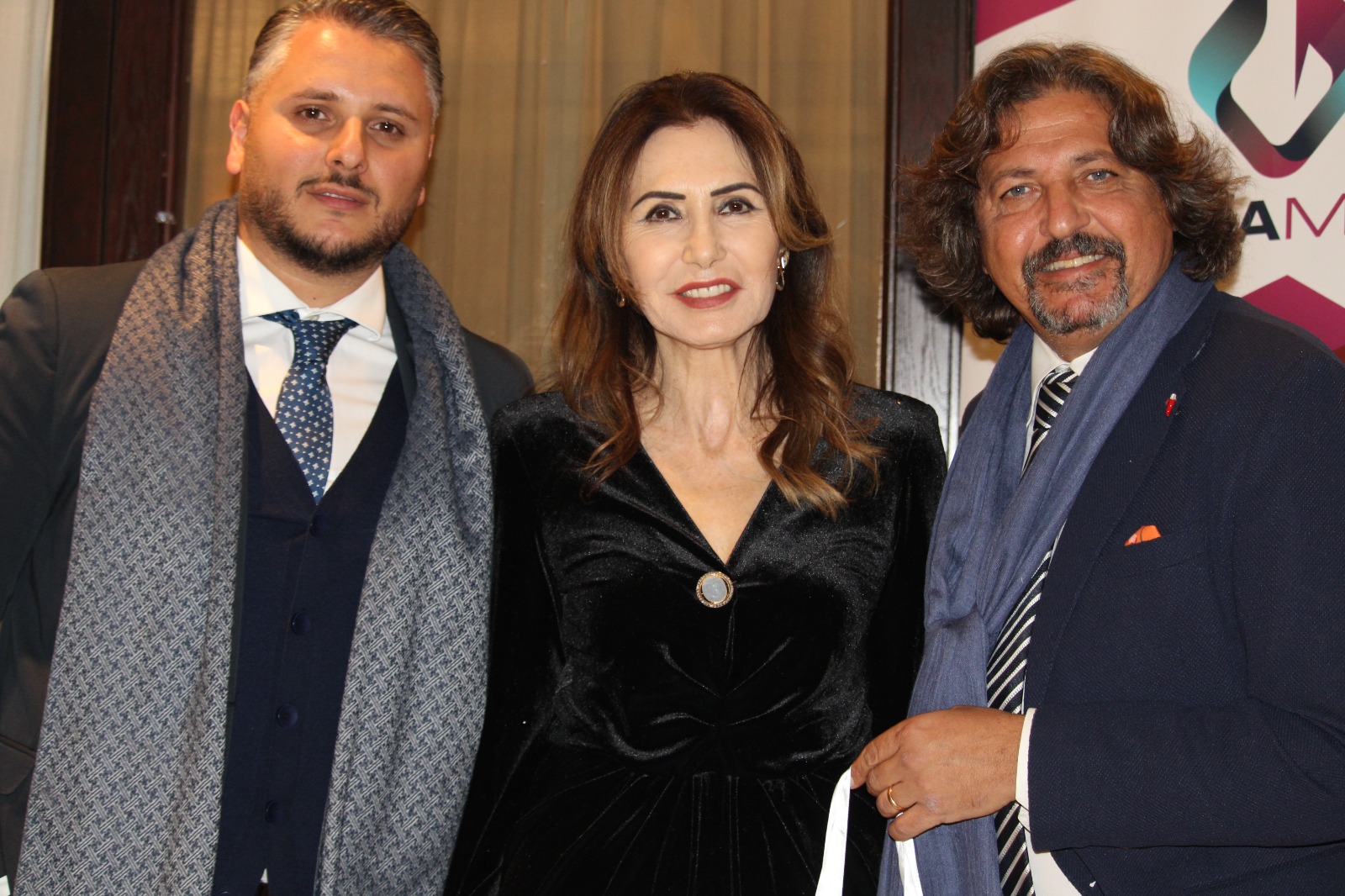 Ciro Lombardo con il socio del brand Silò Principessa Maria Pia Ruspoli