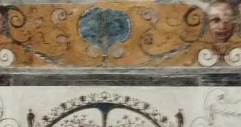 Aula isiaca e Loggia Mattei sul Colle Palatino Roma