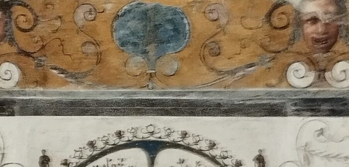 Aula isiaca e Loggia Mattei sul Colle Palatino Roma