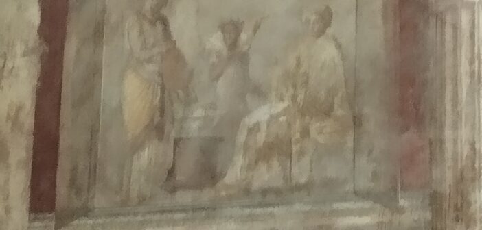 Casa di Livia sul Colle Palatino Roma