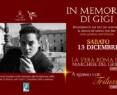 Roma ricorda Gigi Martini con due visite teatralizzate dedicate alla sua memoria