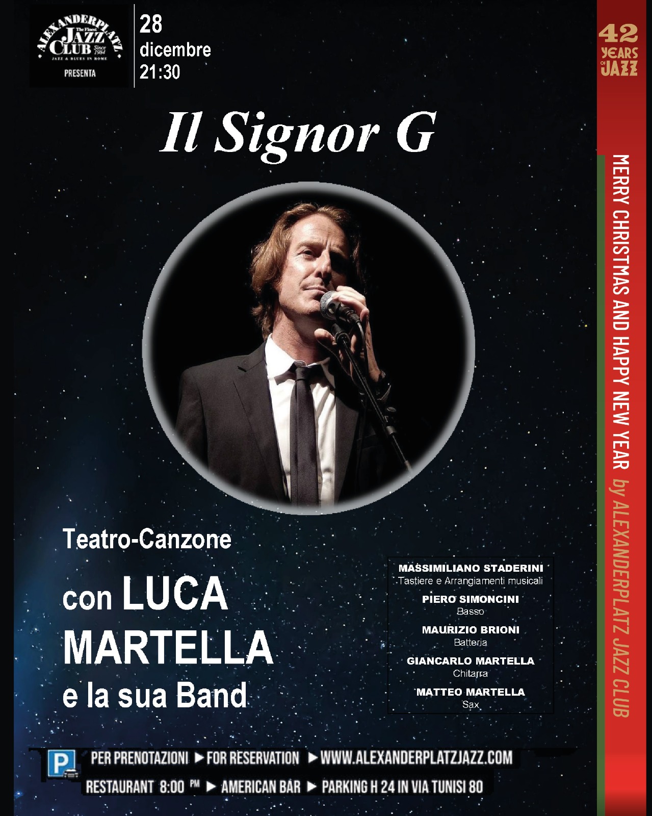 LOCANDINA Il Signor G by Alexanderplatz