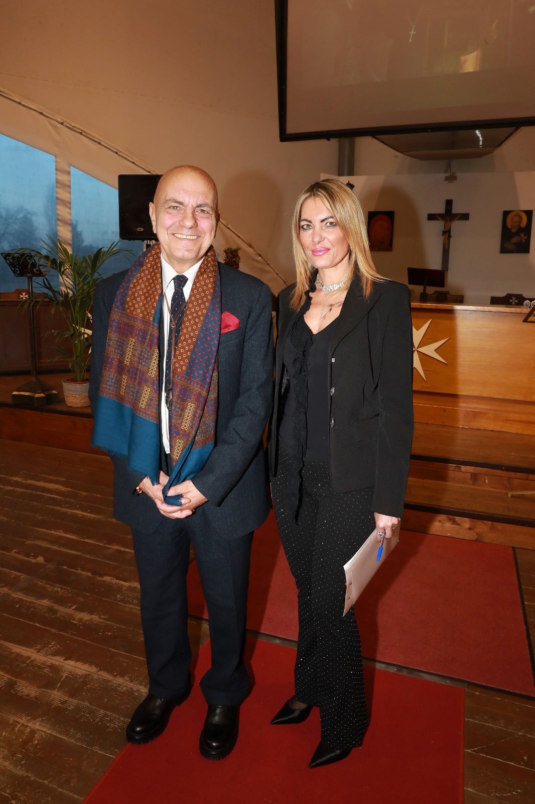 Riccardo Ferrero e Barbara Baruffi