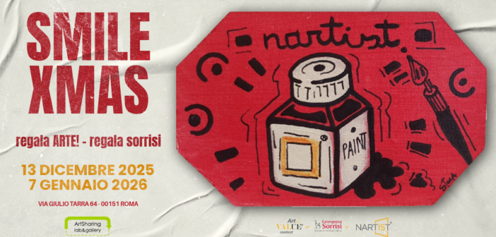 Smile Xmas: l’arte che fa bene. A te, e a chi ne ha davvero bisogno