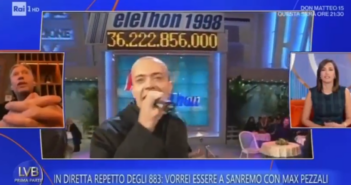 Max Pezzali super ospite a Sanremo 2026: reunion degli 883?
