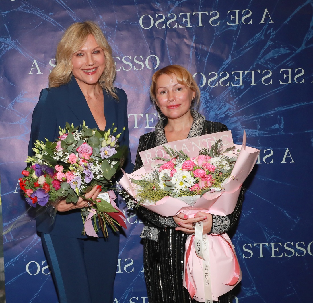 da sx Natasha Stefanenko e la regista Ekaterina Khudenkikh