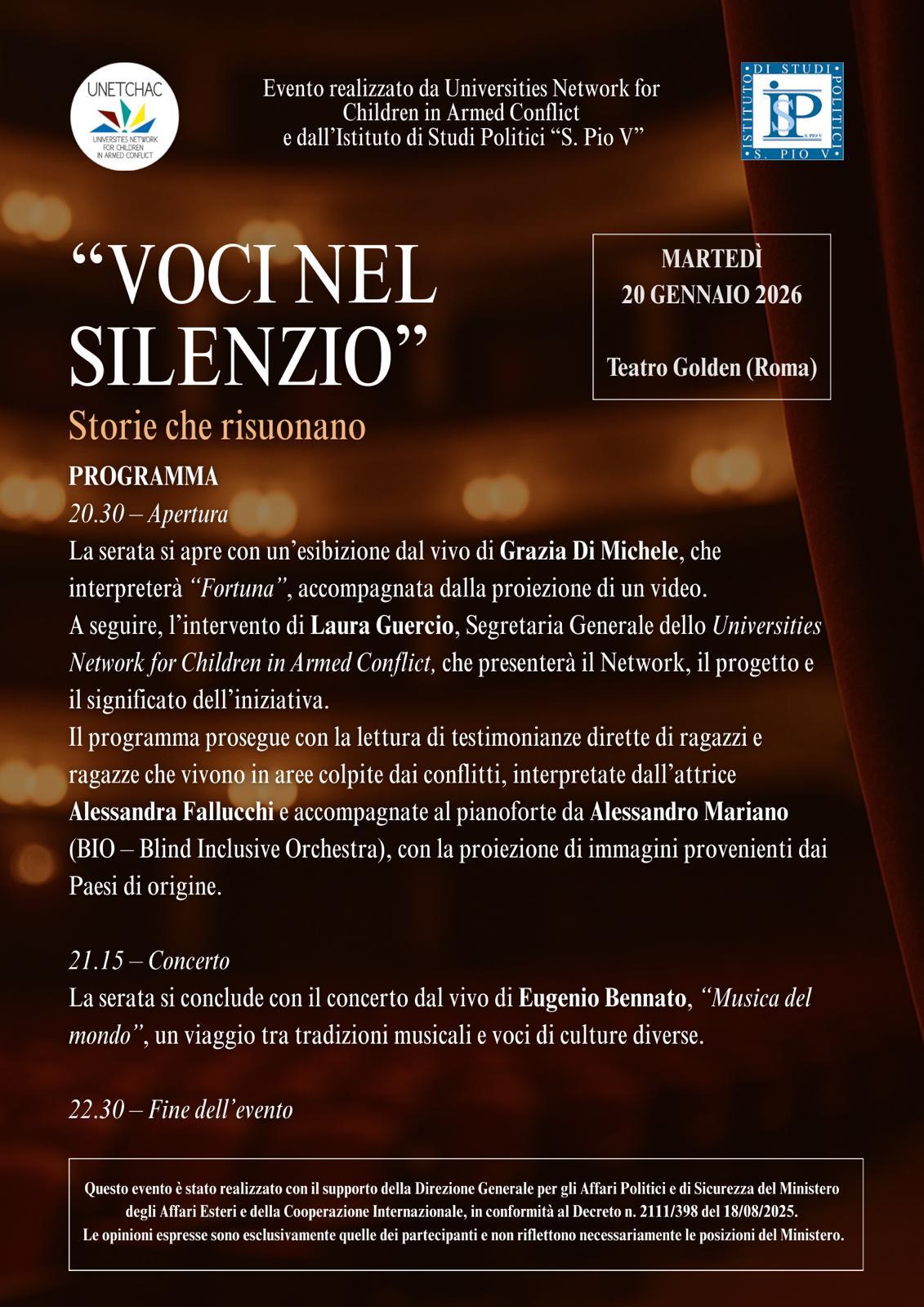 voci nel silenzio